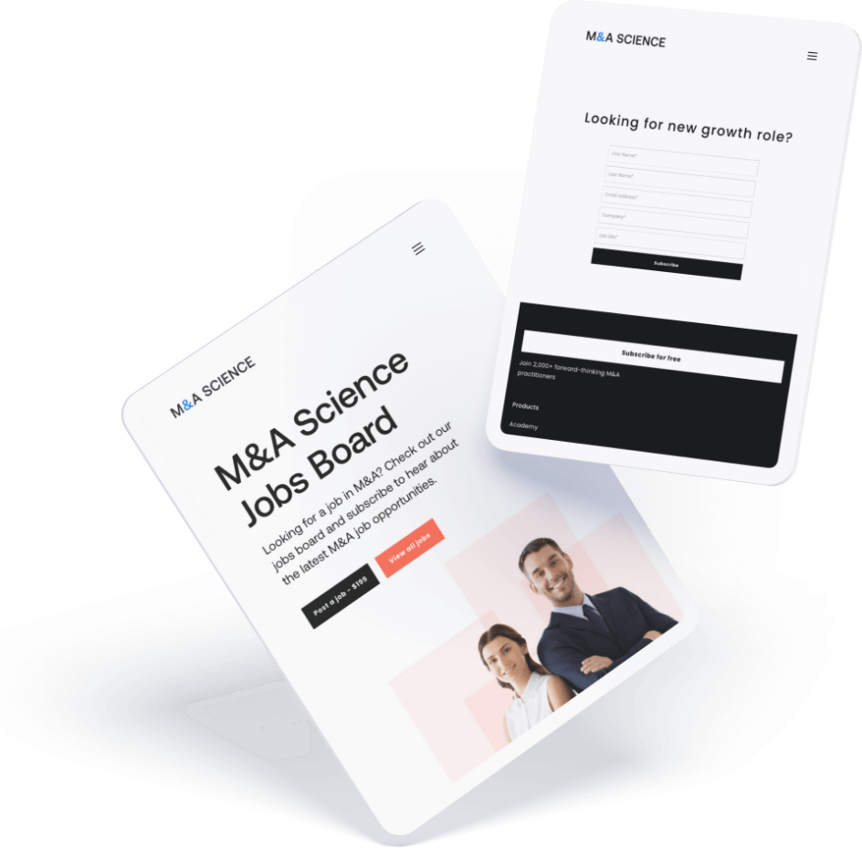 M&A Jobs Jobs Search to Start Your M&A Career